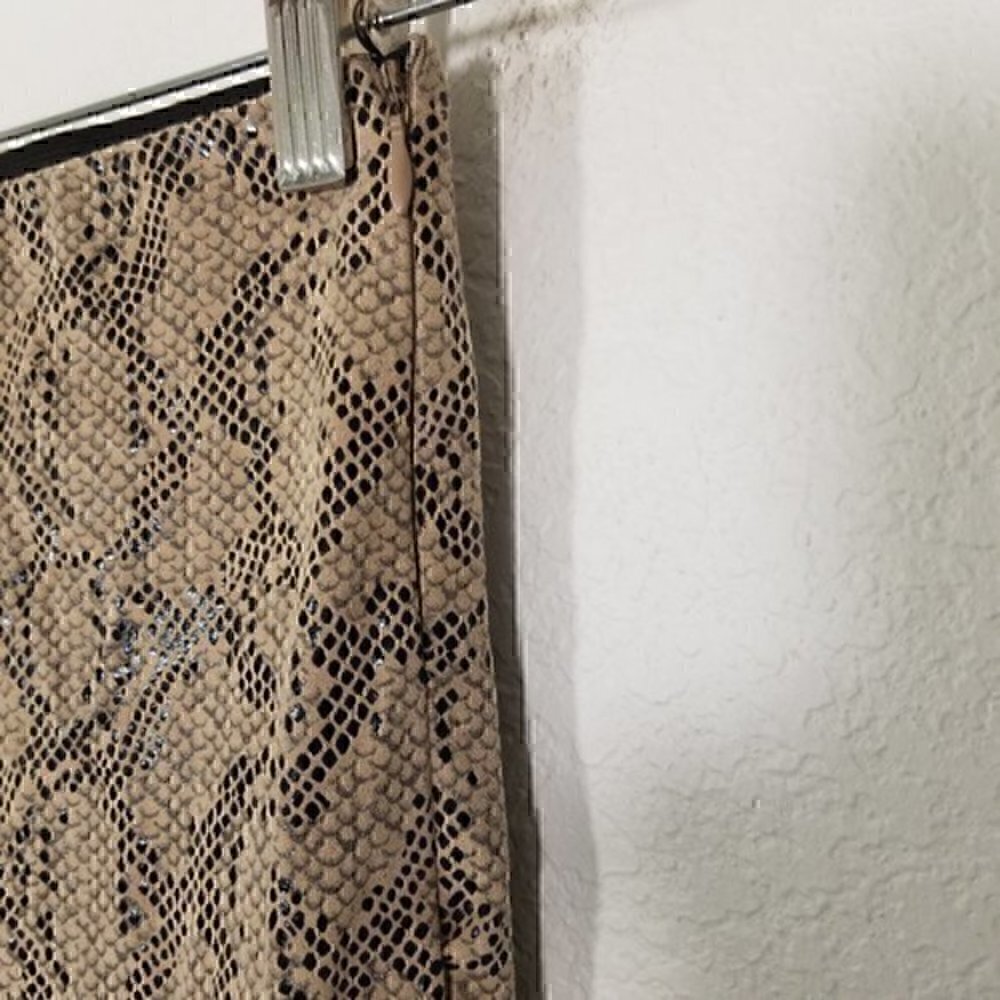 Zara Snake Animal Print Legging Size XS - Picture 3 of 6